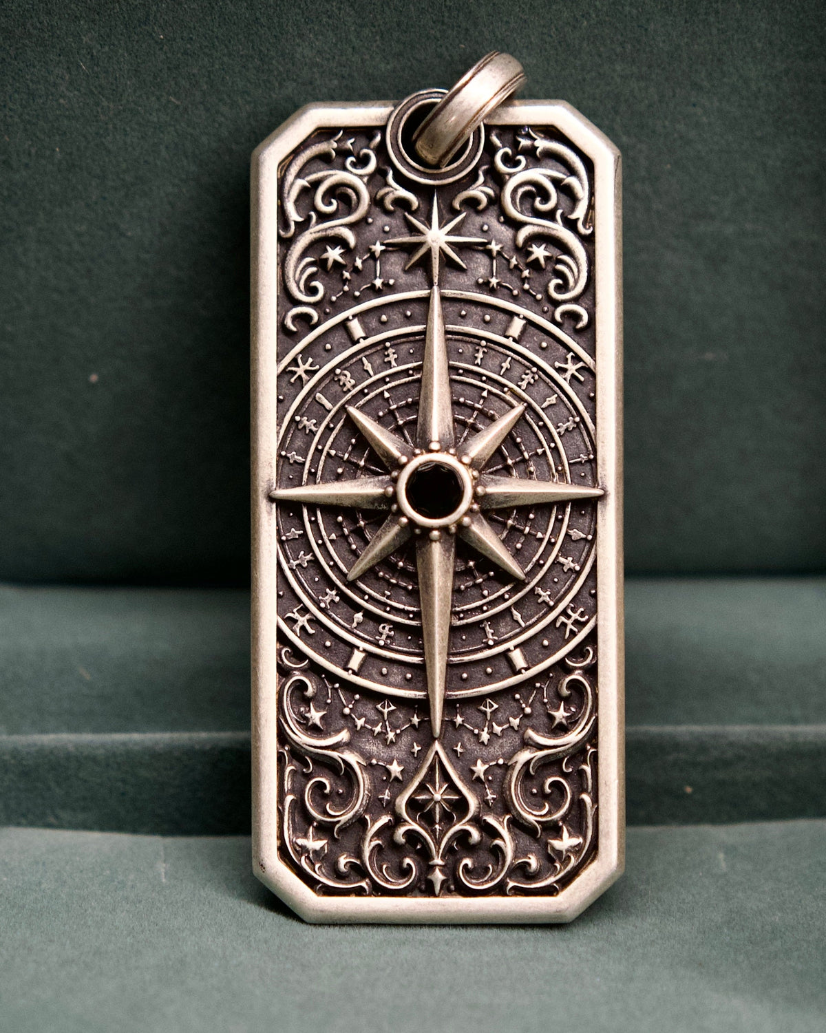 Astral Navigator Personalized Key Tag, personalized back example