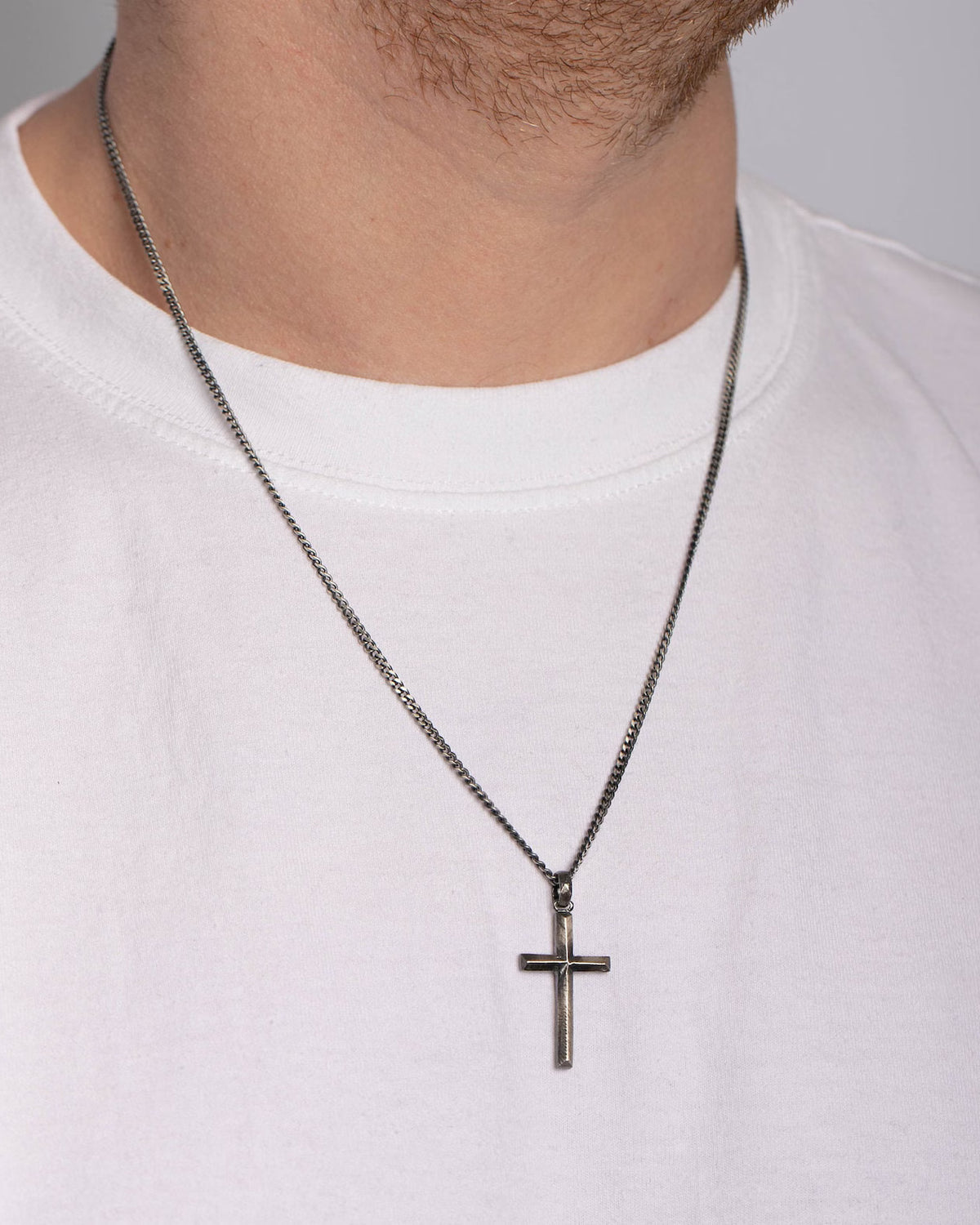 Bible Verse 925 Silver Cross Pendant, alternate car-key pairing
