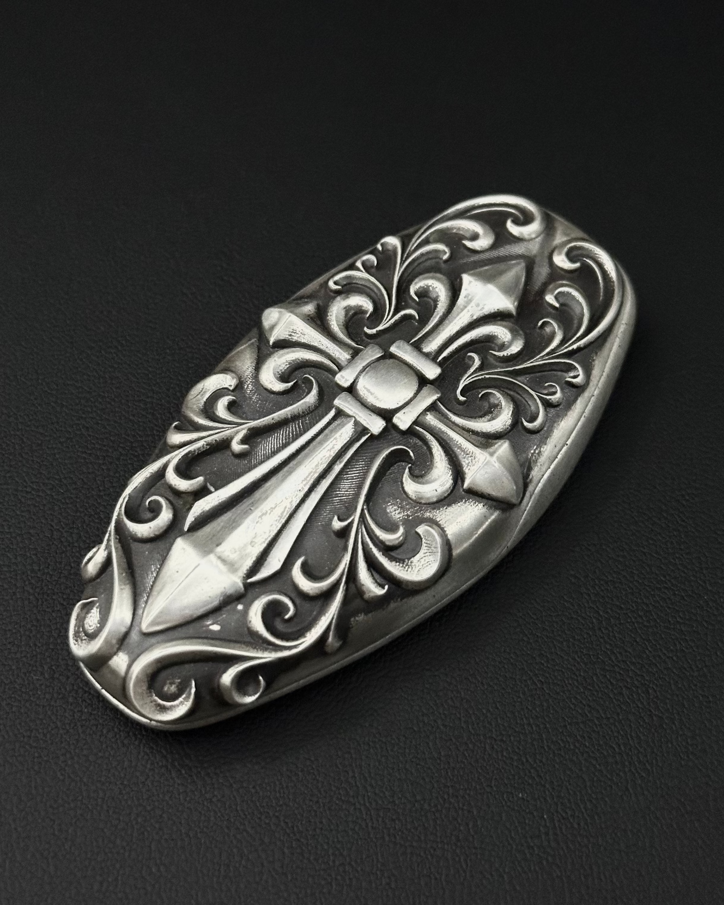 Custom McLaren Key Case, three-quarter back view