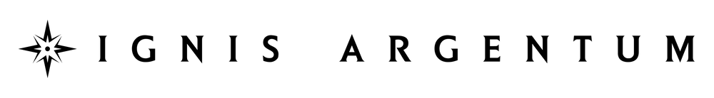 IGNIS ARGENTUM black wordmark