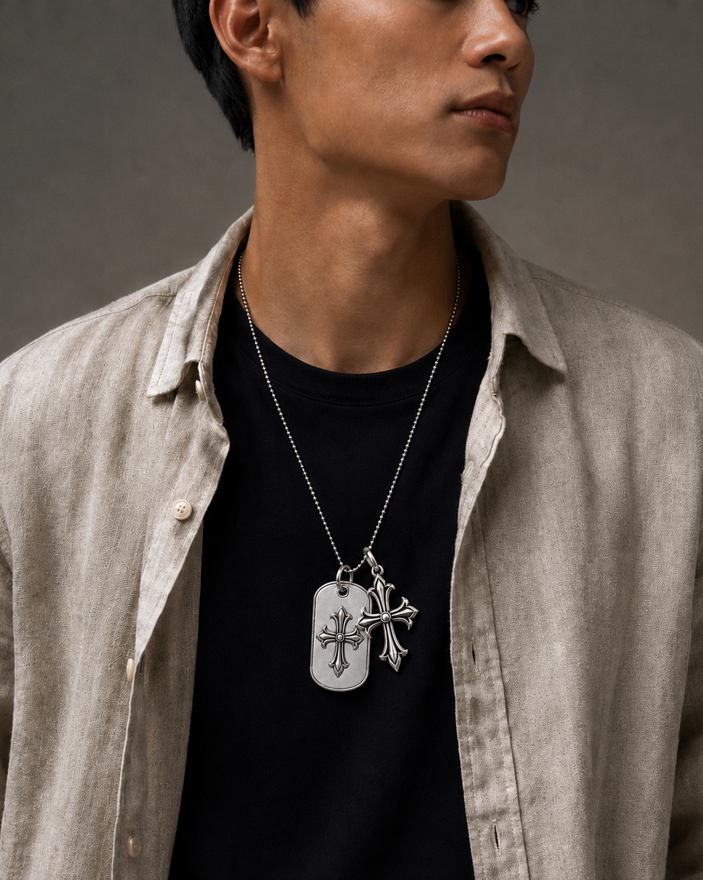 Ignis Identity 925 Silver I.D. Tag, alternate car-key pairing