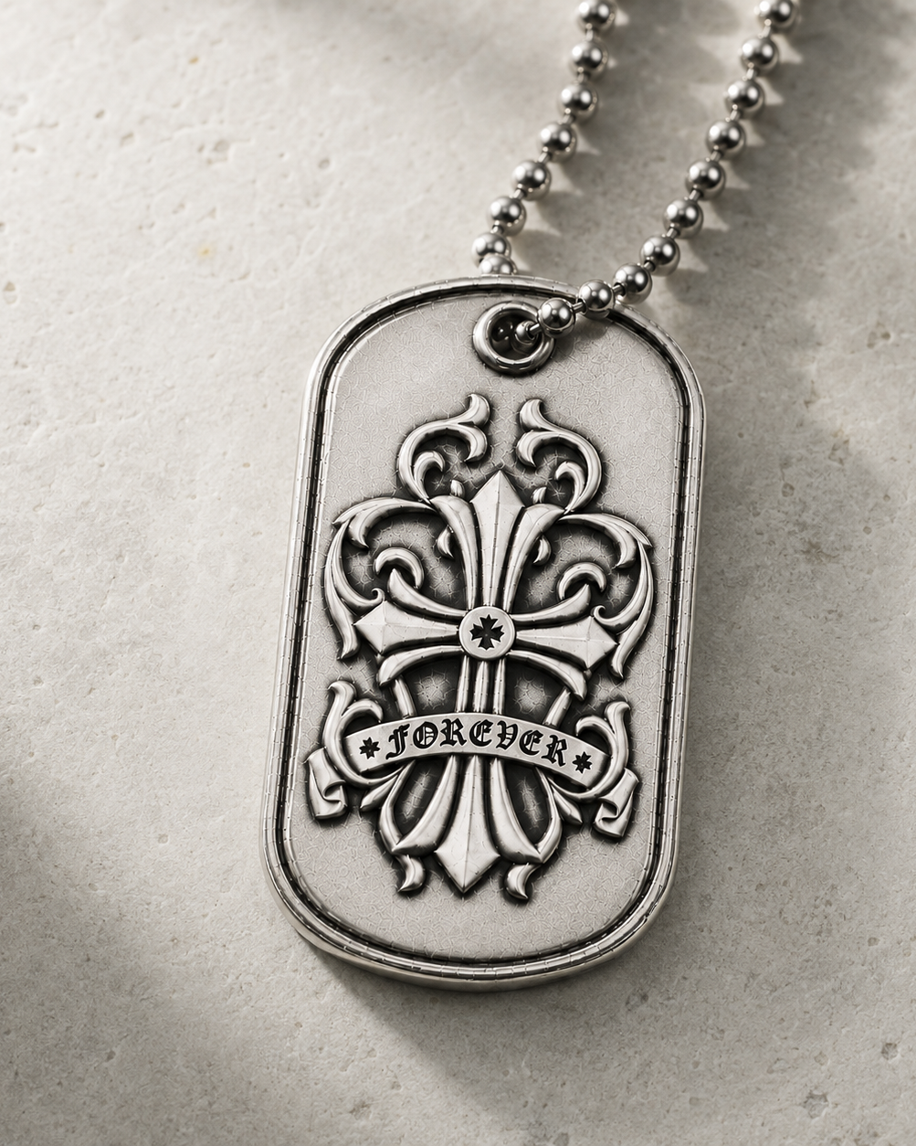 Ignis Identity Forever 925 Silver Tag, front product view