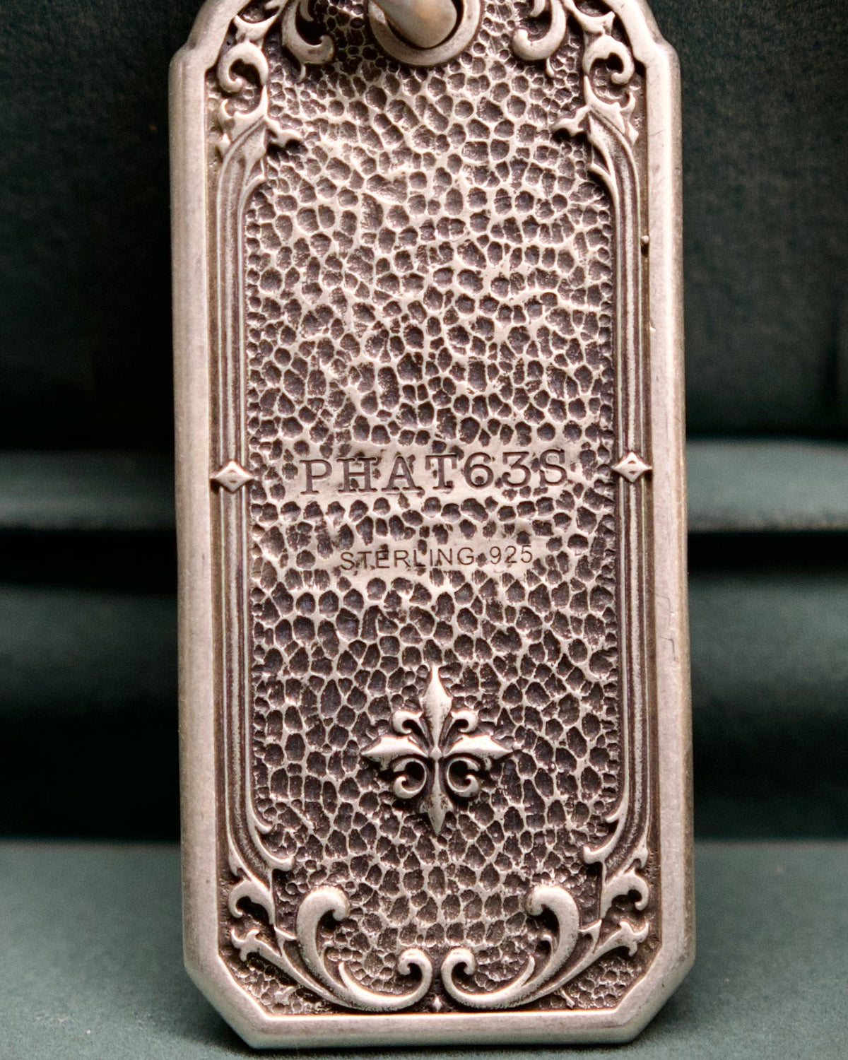 Meridian Heirloom Personalized Key Tag, second personalization example