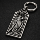 Desert Falcon Key Tag