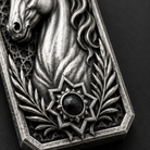 Desert Stallion Key Tag