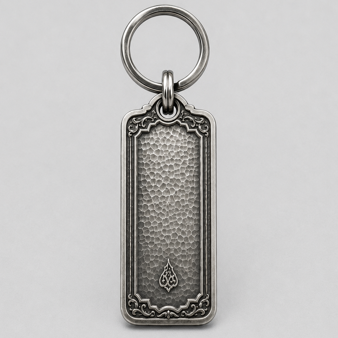 Equestrian Crest Key Tag