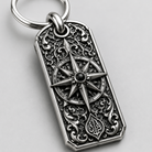 Royal Compass Key Tag