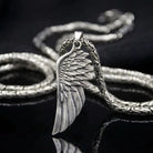 Angel Wing 925 Silver Pendant, presentation view