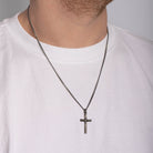 Bible Verse 925 Silver Cross Pendant, alternate car-key pairing