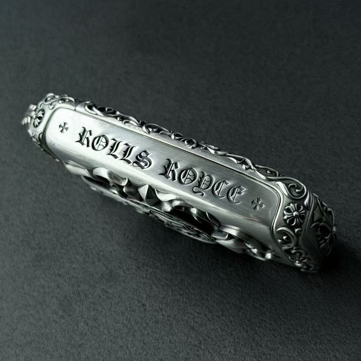 Custom Rolls-Royce Key Case, alternate side view