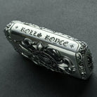 Custom Rolls-Royce Key Case, side engraving view