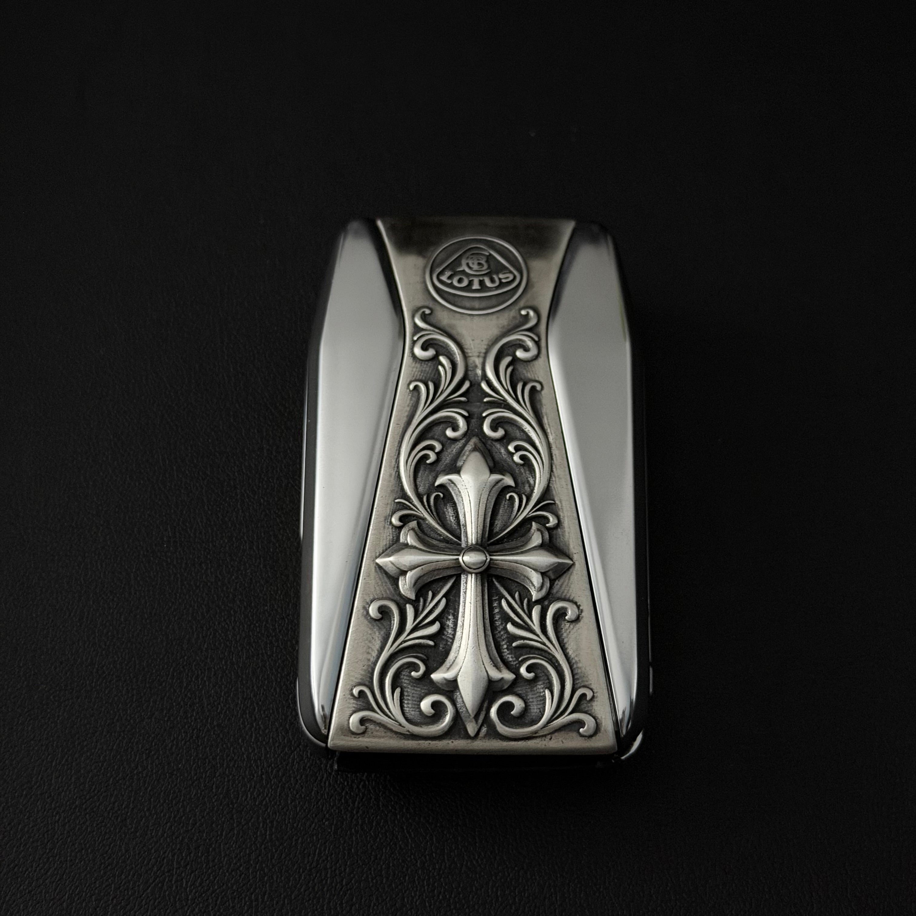 Full Bespoke Custom Car Key Case, alternate angle