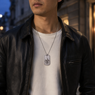 Ignis Flower-de-Luce 925 Silver I.D. Tag, alternate car-key pairing