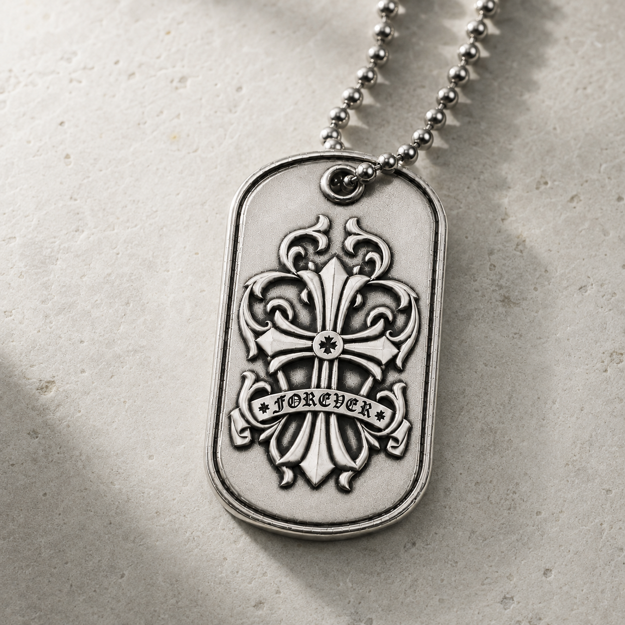 Ignis Identity Forever 925 Silver Tag, front product view