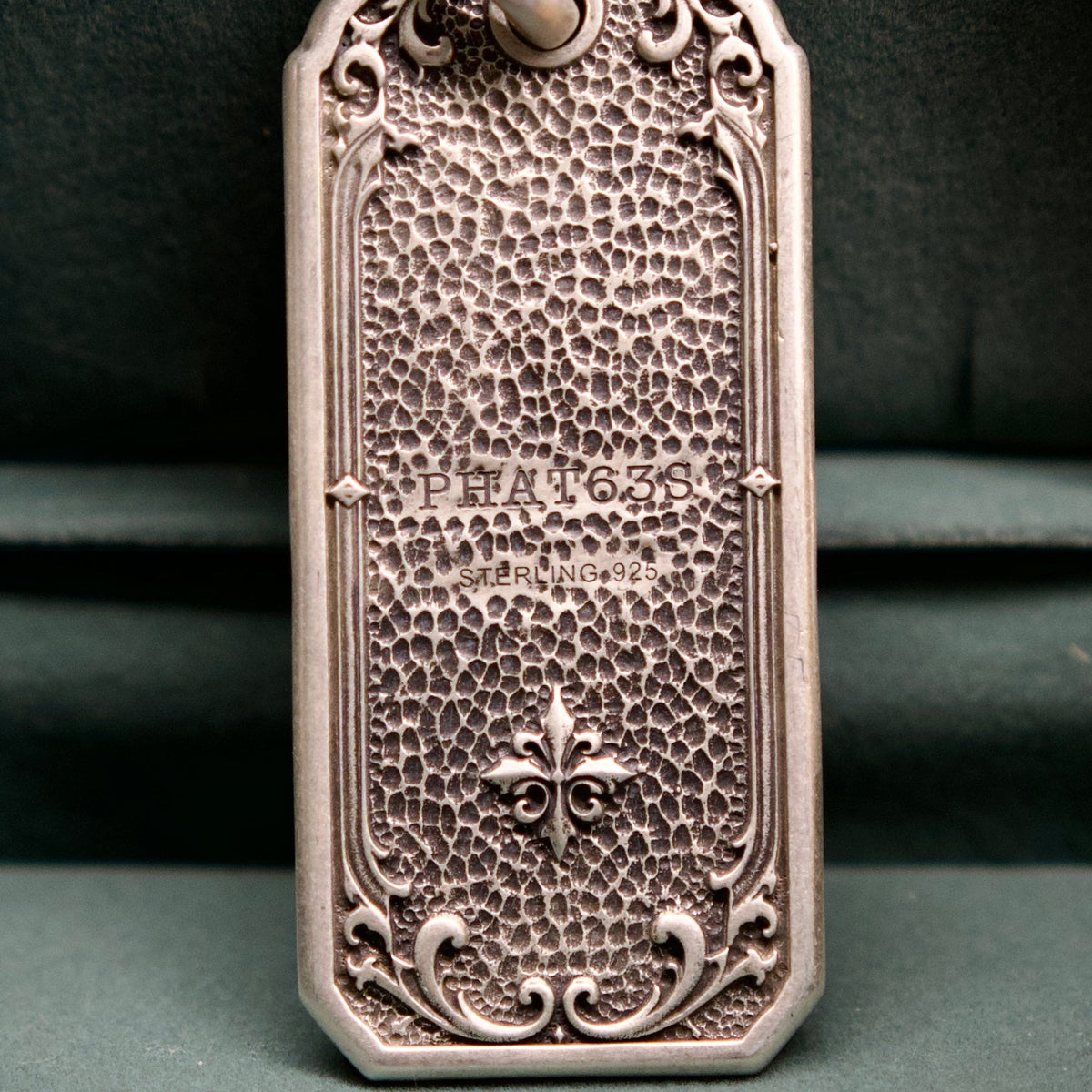 Meridian Heirloom Personalized Key Tag, second personalization example