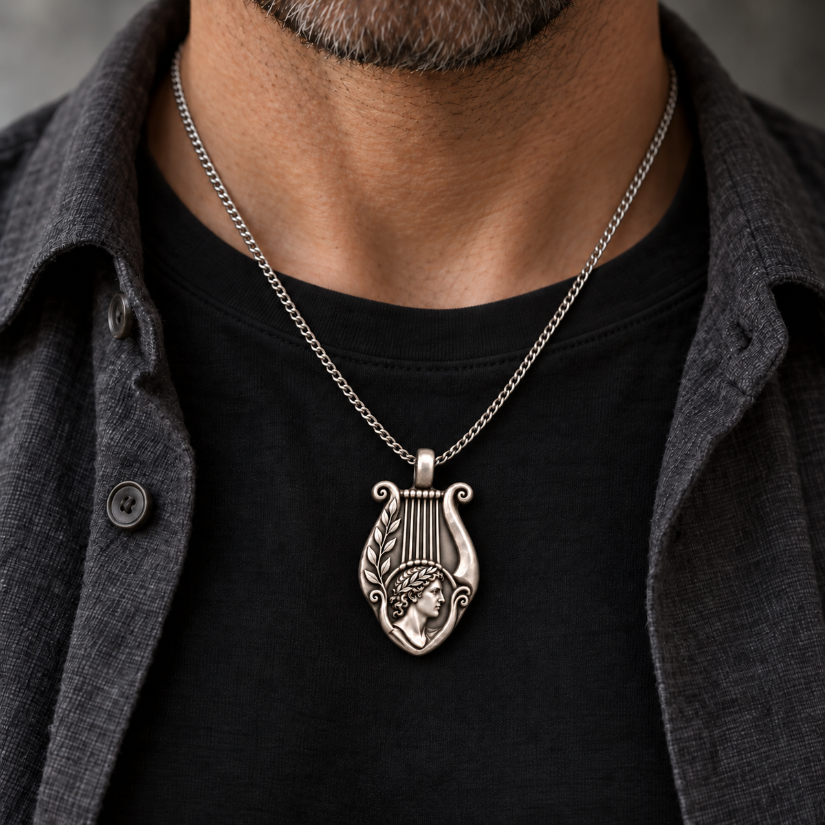 Apollo upgraded pendant — 项链; design visualization, styling accessories excluded