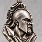 Ares upgraded pendant — 银质表面近照; design visualization, styling accessories excluded