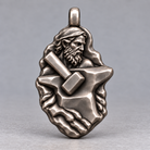 Hephaestus upgraded mythology pendant front; design visualization