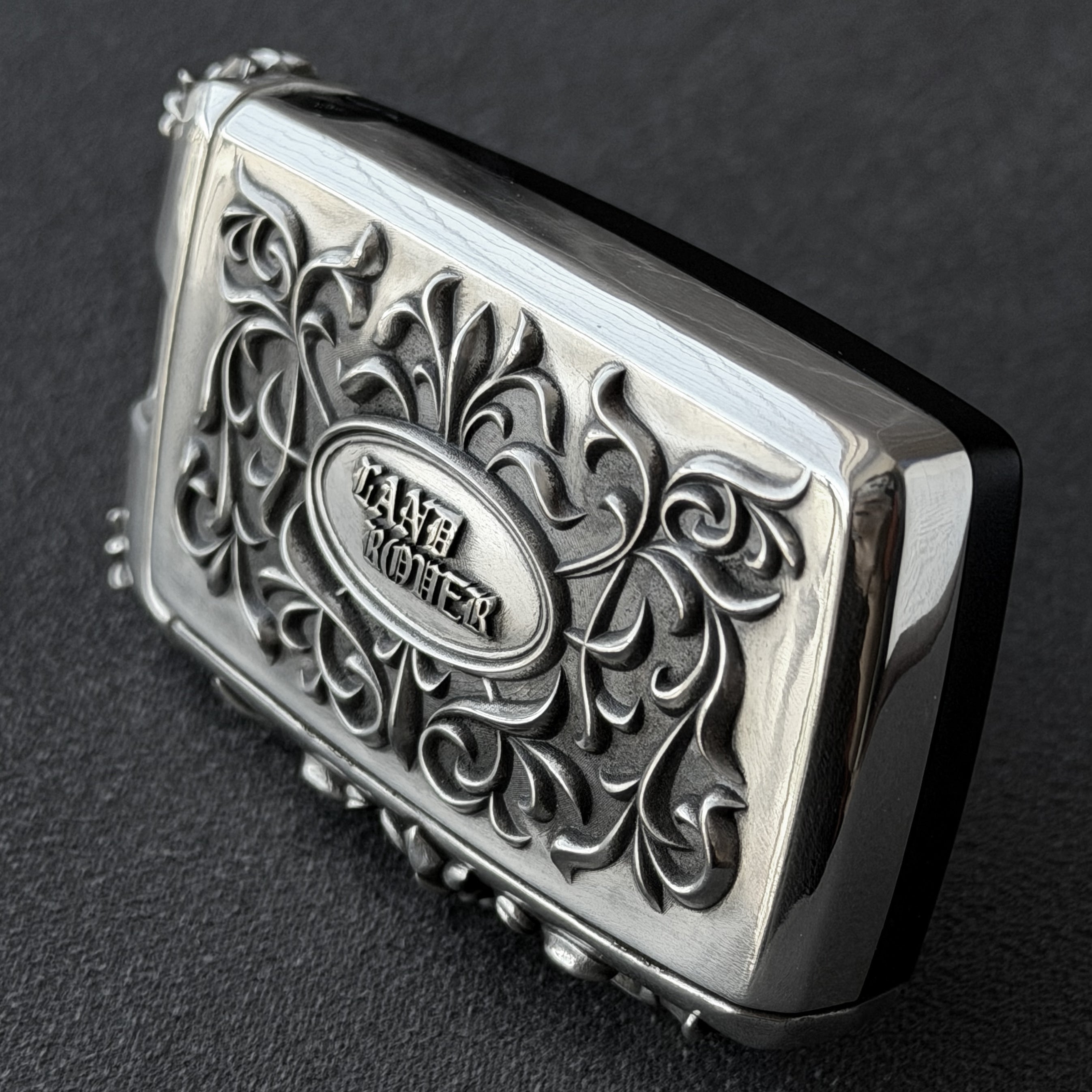 Personalized Land Rover Full Coverage Key Case, side profile