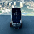 Personalized Mercedes Slim Rectangle Key Case, alternate angle