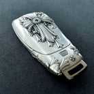 Personalized Mercedes Slim Rectangle Key Case, full-coverage view
