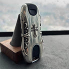 Porsche Crest Emblem Preserved on Sterling Silver Key Case - Authentic Shield Logo Inset with Hand-Finished Surfaces, Substantial Weight and Refined Patina