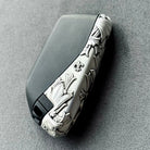 Back view showing continuous floral scrollwork pattern on 925 Sterling Silver