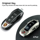 Three-button layout (lock/unlock/trunk) compatible with classic Porsche keys