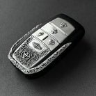 Toyota Alphard Sterling Silver Key Case, side profile